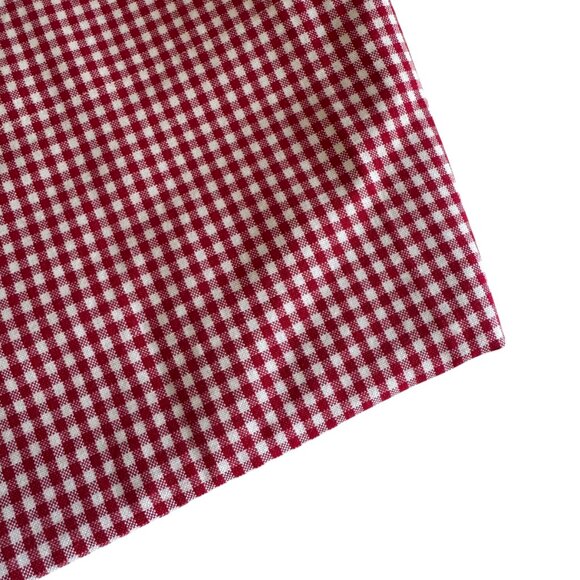 Pottery Barn Kids Gingham Panels 2 Checked Valances/Cafe Curtains Cotton Classic - Picture 10 of 16